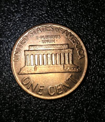 1959 Denver mint Lincoln Cent with mint error - Thumbnail 2