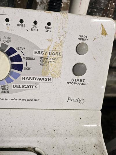 GE Profile Prodigy top load agitator Washing Machine - Thumbnail 4
