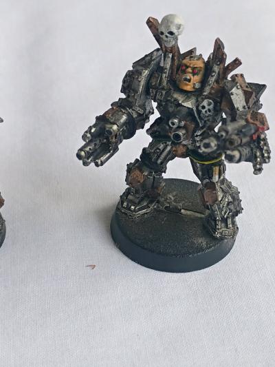 Warhammer 40k Chaos Space Marines 2x Obliterators Metal OOP - Thumbnail 5