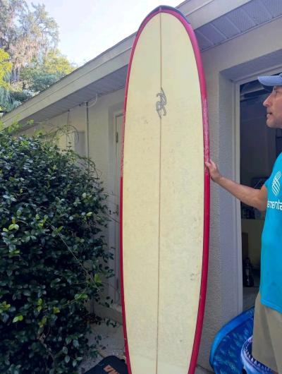 RD Surfboard 76  5 Fin Setup  Leash