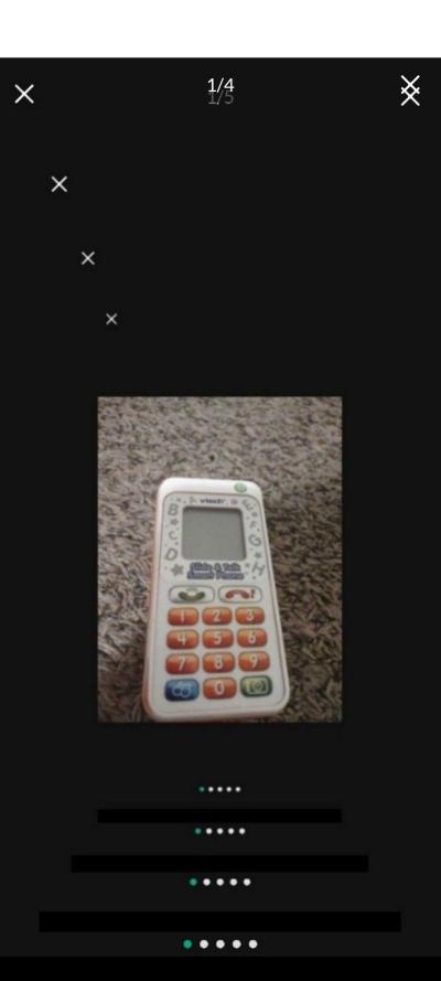 Used VTech Slide and Talk Smart Phone