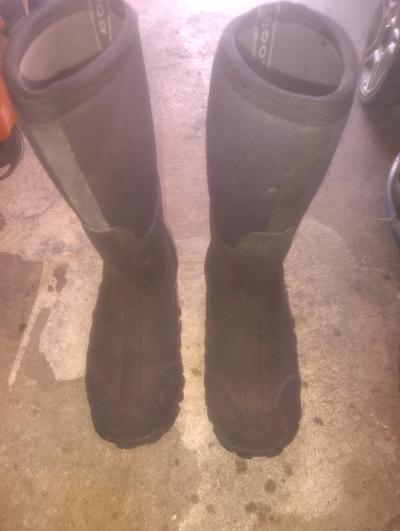 Boggs neoprene work rain boots