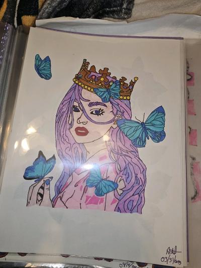Custom Vibrant Pop Hand Painted Drawings - Thumbnail 7