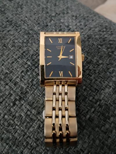 Gold Citizen watch  water resistant japan movmnt - Thumbnail 4