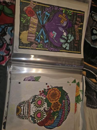 Custom Vibrant Pop Hand Painted Drawings - Thumbnail 4