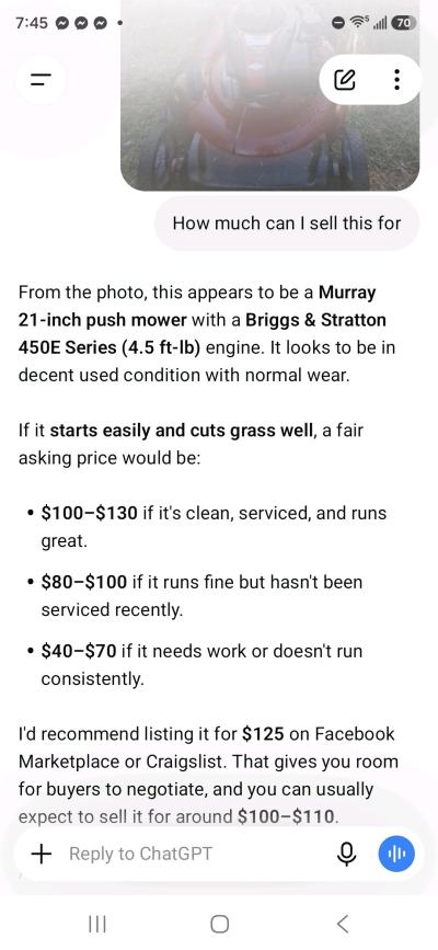 Murray Lawn Mower - Thumbnail 2