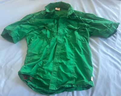 True Religion Men sportswear California style green short sl