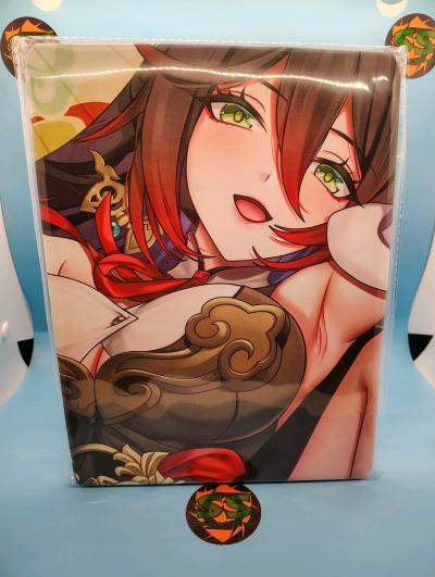 Honkai Star Rail150x50 CM Tingyun Peach Skin Dakimakura - Thumbnail 2