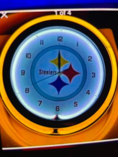 LED light up clocks