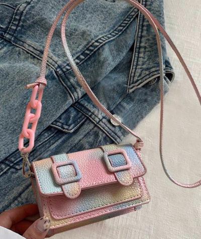 Multi Color mini crossbody bag  Tumbler Set - Thumbnail 2