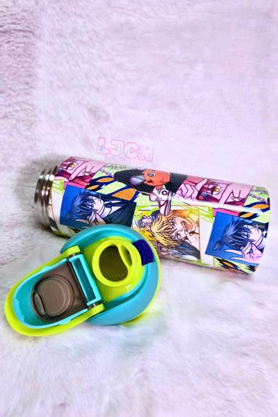Chainsaw Man Anime 24oz Sip Free Water Bottle - Thumbnail 3