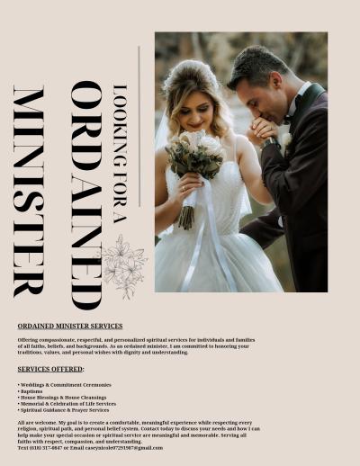 Ordained Ministry Services