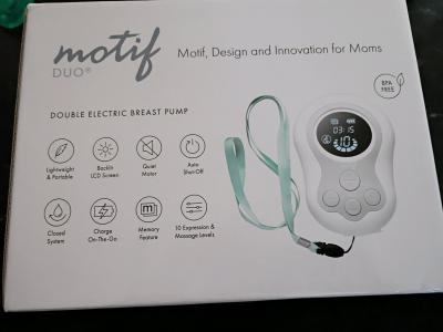 portable double electric breast pump