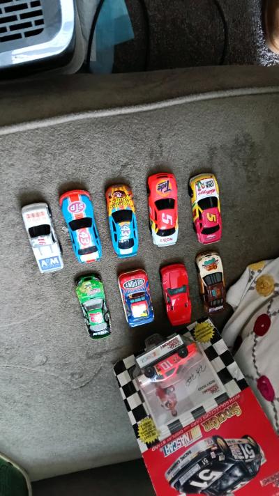NASCAR collection and cars from movie the cars