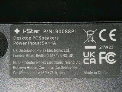 Black Desktop Speakers - Thumbnail 4