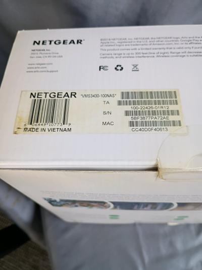 Netgear Arlo 4 WireFree HD Security Camera System VMS3430 - Thumbnail 2
