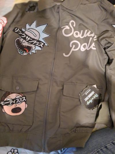 Member olive Jacket rickymorty
