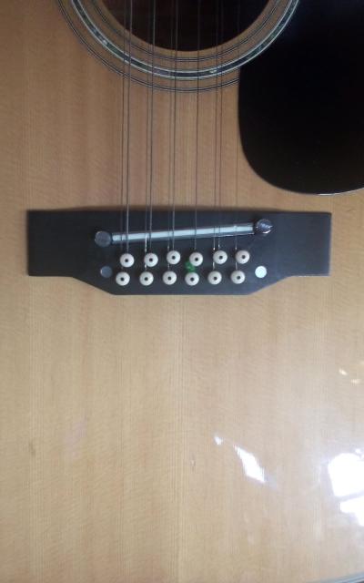 1975 original 12 string guitar by fender excellent condition - Thumbnail 5