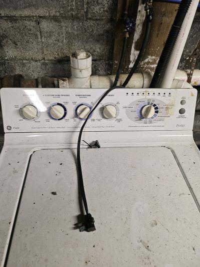 GE Profile Prodigy top load agitator Washing Machine - Thumbnail 2