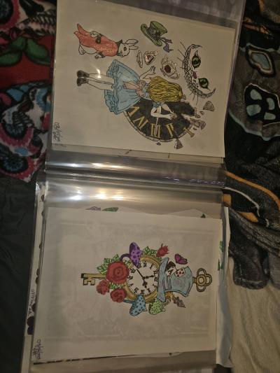 Custom Vibrant Pop Hand Painted Drawings - Thumbnail 3
