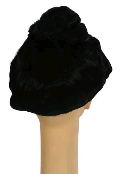 Adult Black Geisha Wig - Thumbnail 4