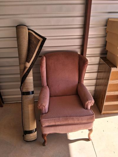a vintage chair in good shape
