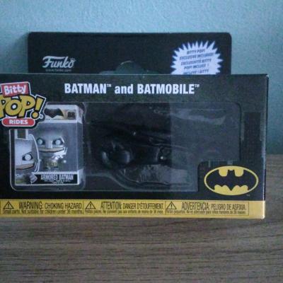Batman Pop Funko Batman and Batmobile