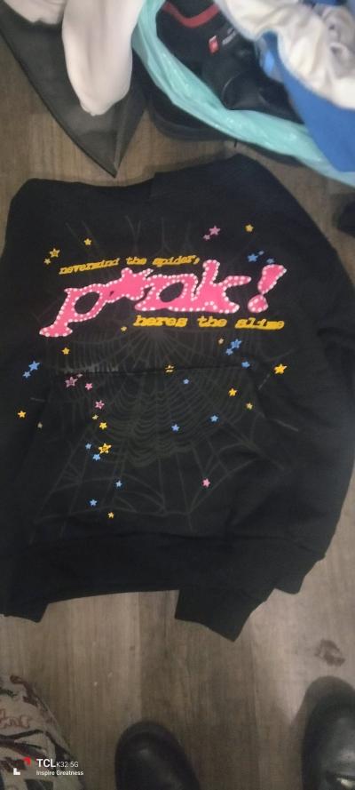 spider hoodie good quality new