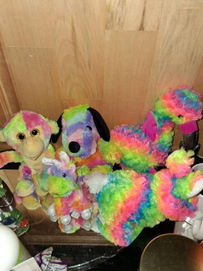 Hallmark tie die snoopy and other plush toys
