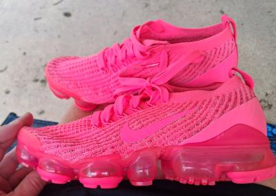 Hyper Pink Nike Air Vapormax Flyknit 3 sneakers New No Box - Thumbnail 2