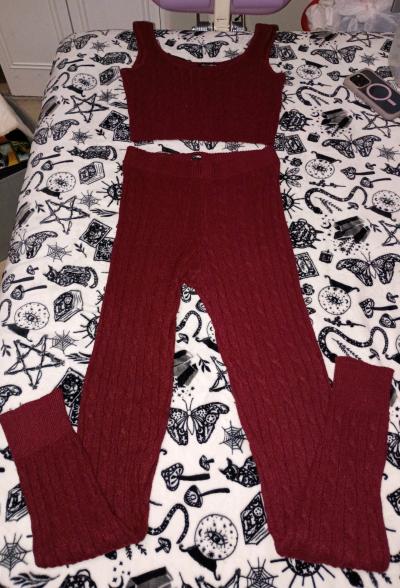 Fashion Nova 2 Piece Sweater Legging Set