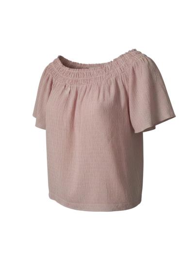 Title A New Day Womens Small Pink OfftheShoulder Smocked - Thumbnail 2