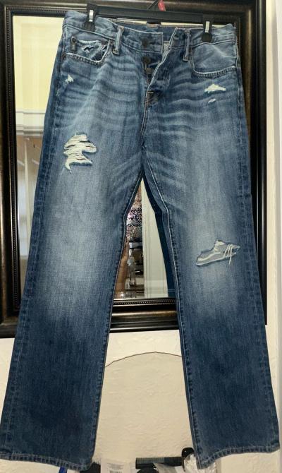 BRAND NEW WH TAGS  MENS     ABERCROMBIE AND FITCH JEANS