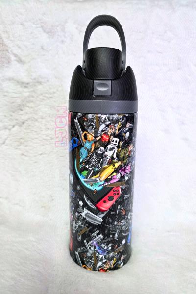 24oz Water Bottles Owala Style Not Owala Brand - Thumbnail 2