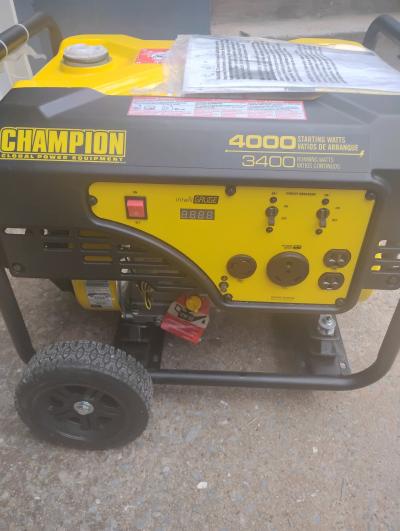 Champion 4000 Generator