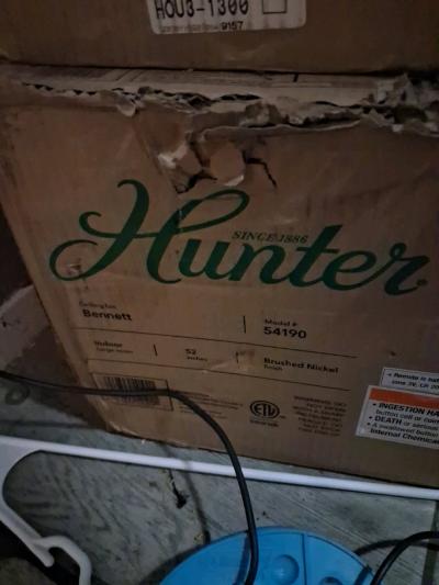 New Hunter Ceiling Fans  42  52 Models  Brand New in Box - Thumbnail 3