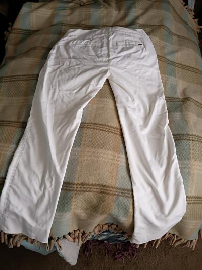 white pants size 4 R never worn - Thumbnail 3