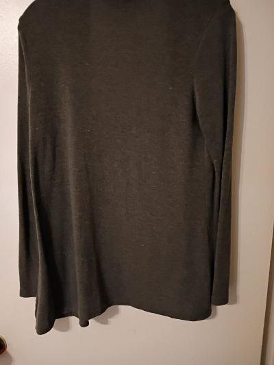 Womens Gray Sweater - Thumbnail 2
