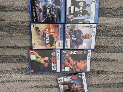 ps5 game and ps4  games