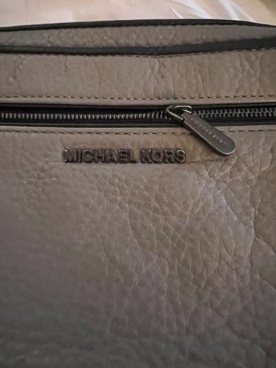 Gray MK handbag good condition - Thumbnail 3