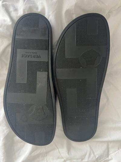 Versace Mens Slides size 9 5 shoes designer sandals slipons - Thumbnail 5