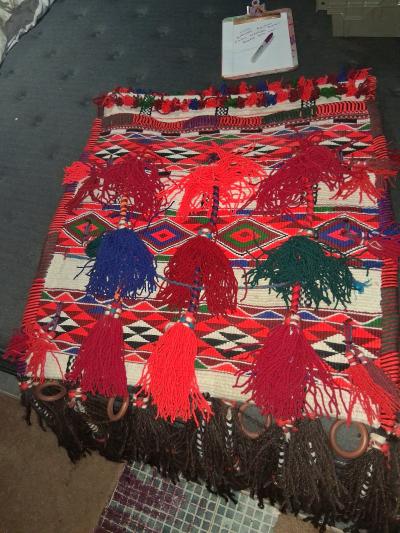 100 Egyptian Camel Saddle Bag - Thumbnail 4