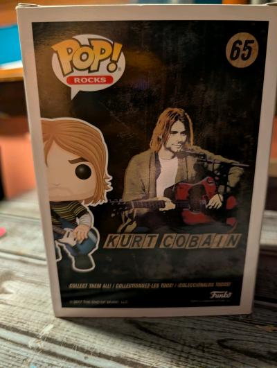 Funko POP 65 Kurt Cobain - Thumbnail 4