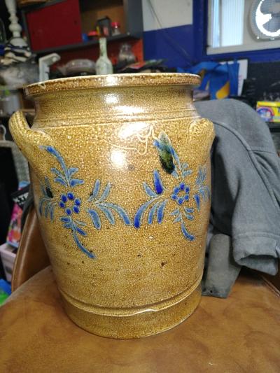 Large HandThrown Salt Glazed Stoneware - Thumbnail 11