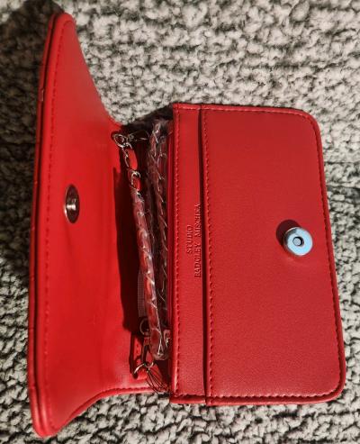 Badgley Mischka Ruby Red  2 Way ClutchCrossbody Bag - Thumbnail 3