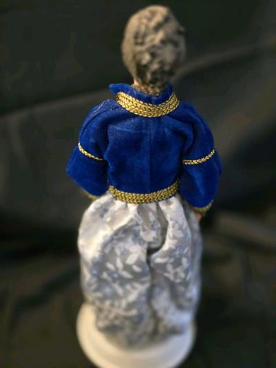 Vintage Evelt Greece Porcelain Doll 10in - Thumbnail 3