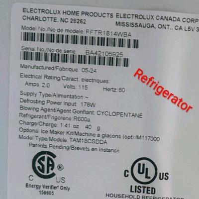 Frigidaire Refrigerater Only 2 years old Warranty Coverage - Thumbnail 7