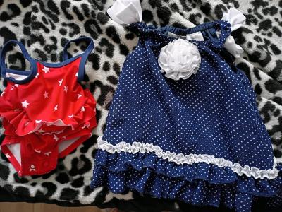 bundle of baby girl clothes sizes nb to 6 months - Thumbnail 6