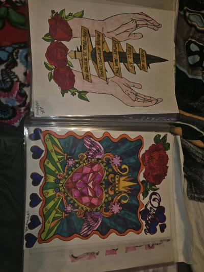 Custom Vibrant Pop Hand Painted Drawings - Thumbnail 9