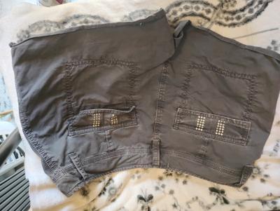 A Nice Womens Pair of  Blueish Grey Shorts - Thumbnail 2